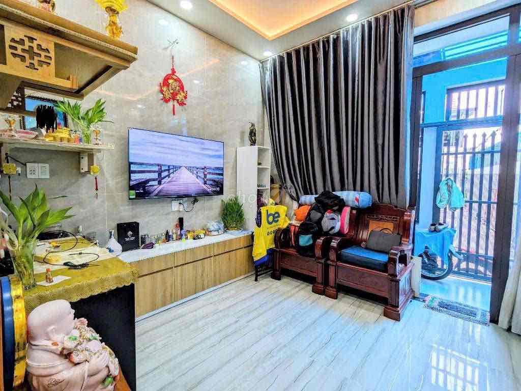 NGANG 5 - NHÀ 3 TẦNG TƯỜNG ĐÔI - Ở NGAY - NHỈNH 5 TỈ (CÒN TL)