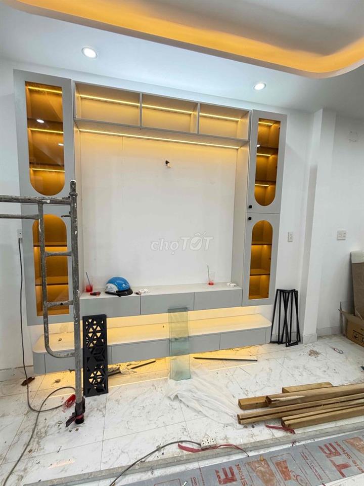 bán nhà đang hoàn thiện hẻm 1982/27/14 huỳnh tấn phát , nhà bè , tphcm