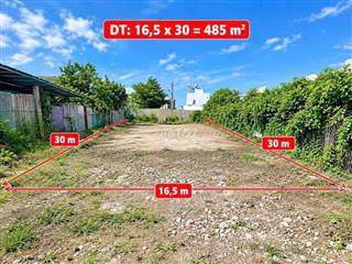 Bán đất 485m2 gần MT Nguyễn Bình ngang 16.5m