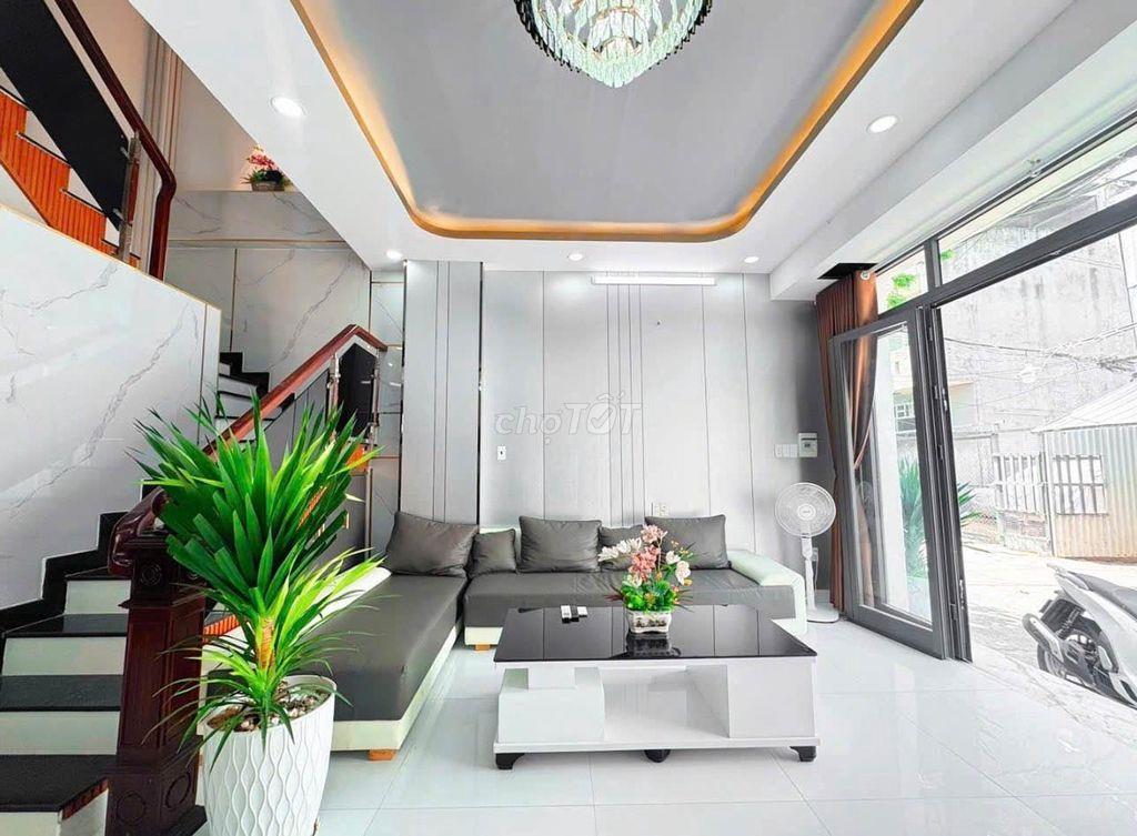 NHÀ GÓC 2 MẶT TIỀN HUỲNH TẤN PHÁT 55M 4 TẦNG HẺM XE HƠI GIÁ: 6.76 TỶ