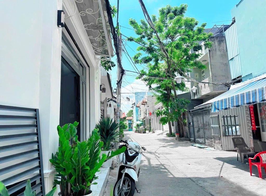 NHÀ GÓC 2 MẶT TIỀN HUỲNH TẤN PHÁT 55M 4 TẦNG HẺM XE HƠI GIÁ: 6.76 TỶ