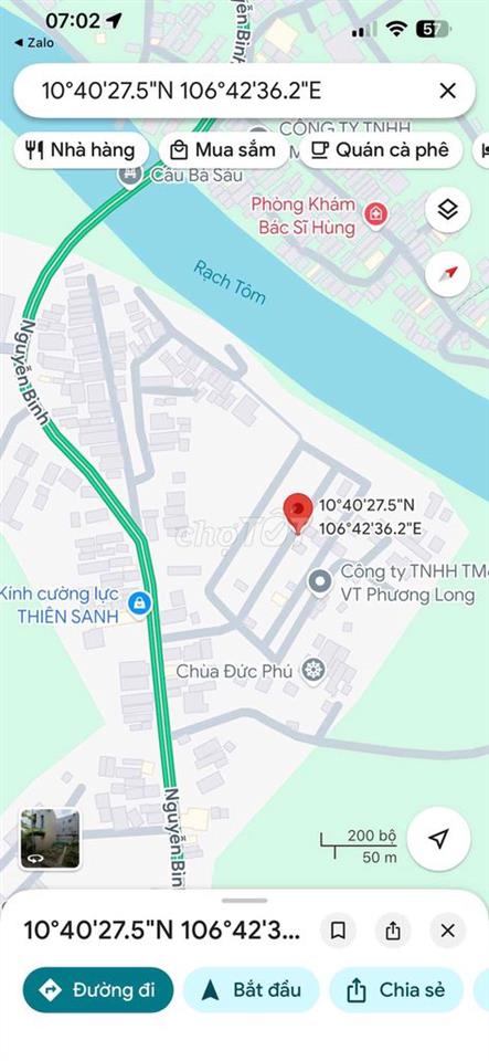 kệt tiền bán lô đất nền nguyễn bình, hẻm xe hơi khu dân cư ven sông