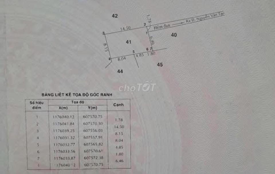 Full thổ cư 119mv, mua đất tặng nhà KV ấp 1 Hiệp Phước Nhà Bè