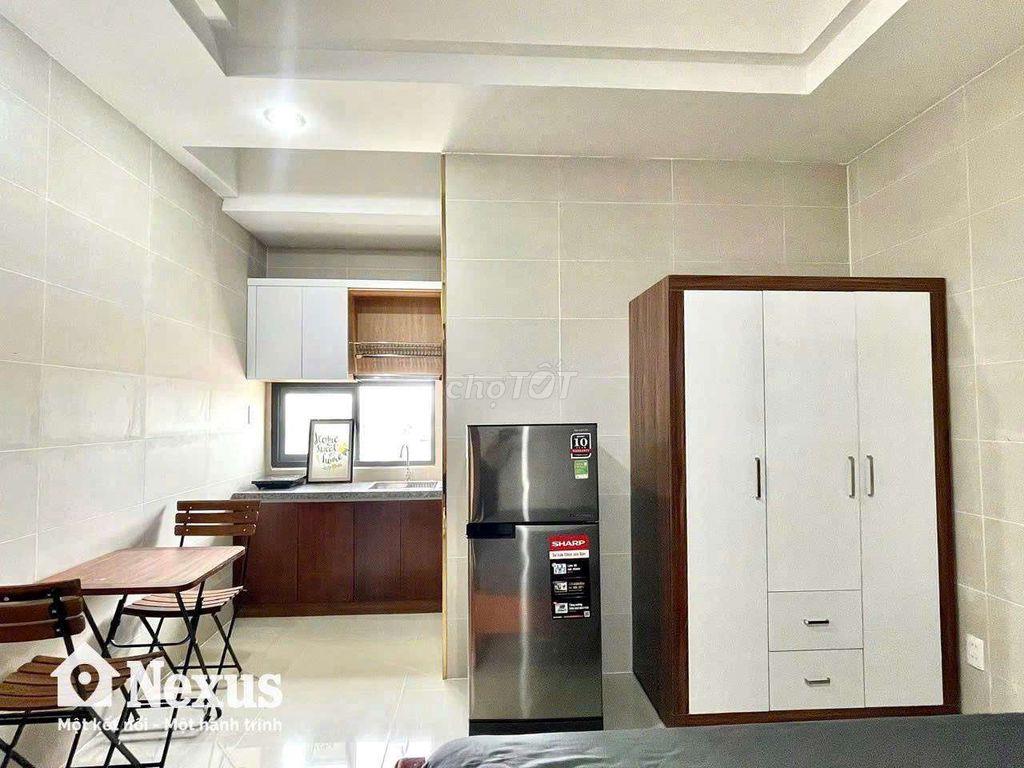NHẬN XE ĐIỆN - PHÒNG STUDIO CỬA SỔ FULL NỘI THẤT GẦN CẦU PHÚ XUÂN 
