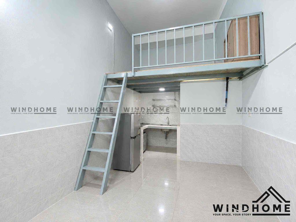 PHÒNG GÁC BAN CÔNG MẶT TIỀN HUỲNH TẤN PHÁT GÁC CAO GẦN KCX UFM Q4 PMH