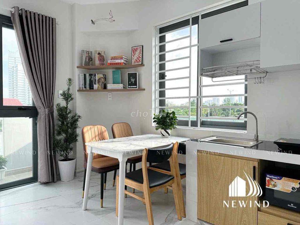 Căn hộ 30m2 ban công view cực rộng, thoáng.