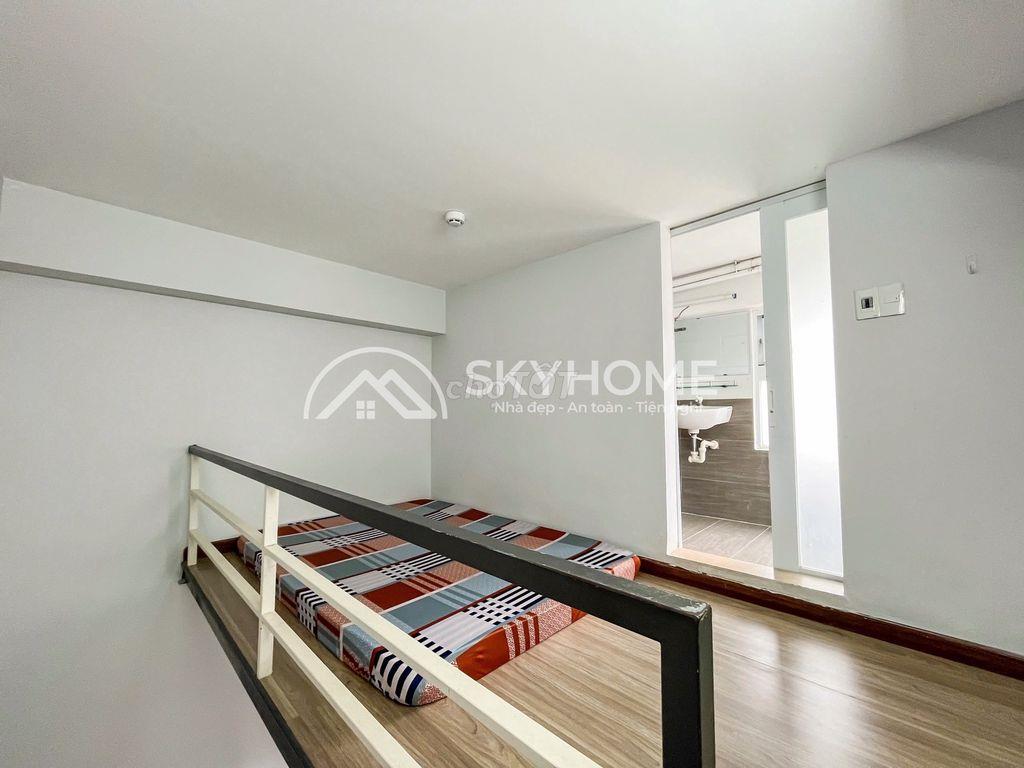 Cho thuê phòng gác cao nhận xe điện nhận thú cưng phù hợp ở 3-4 người.
