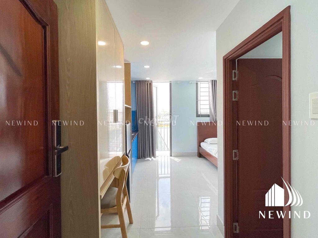 Cho thuê studio full nội thất,máy giặt riêng,ban công,chỉ tính điện