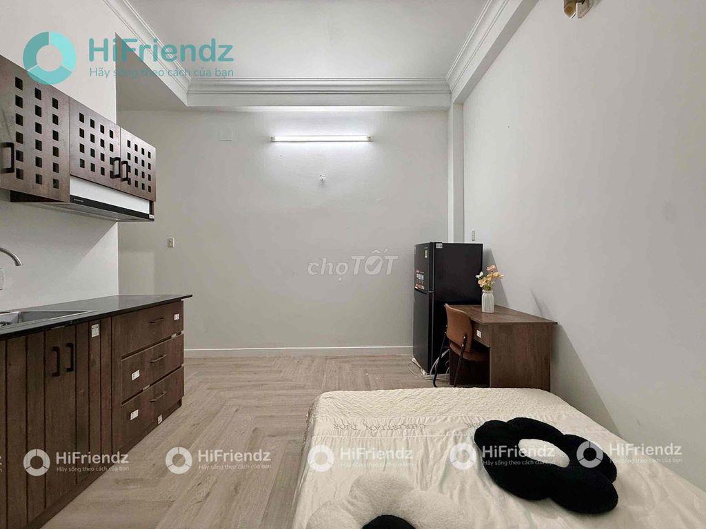 STUDIO FULL NỘI THẤT CÓ CỬA SỔ NGAY TRÀ KHÚC