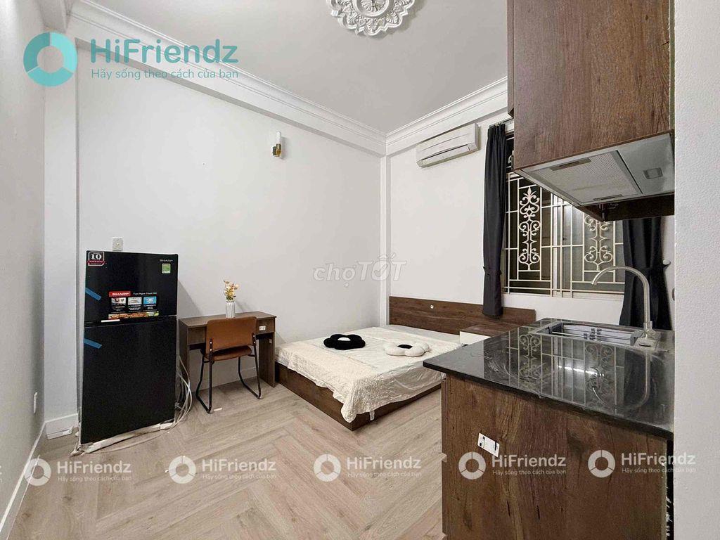 STUDIO FULL NỘI THẤT CÓ CỬA SỔ NGAY TRÀ KHÚC