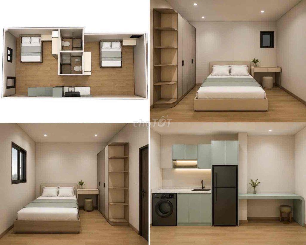 2 PHÒNG NGỦ 2 WC BANCOL FULL NỘI THẤT NGAY PHAN XÍCH LONG
