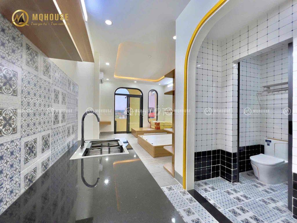 CHO THUÊ PHÒNG STUDIO 45M² BAN CÔNG THANG MÁY FULL NT CỘNG HÒA TÂN BÌN