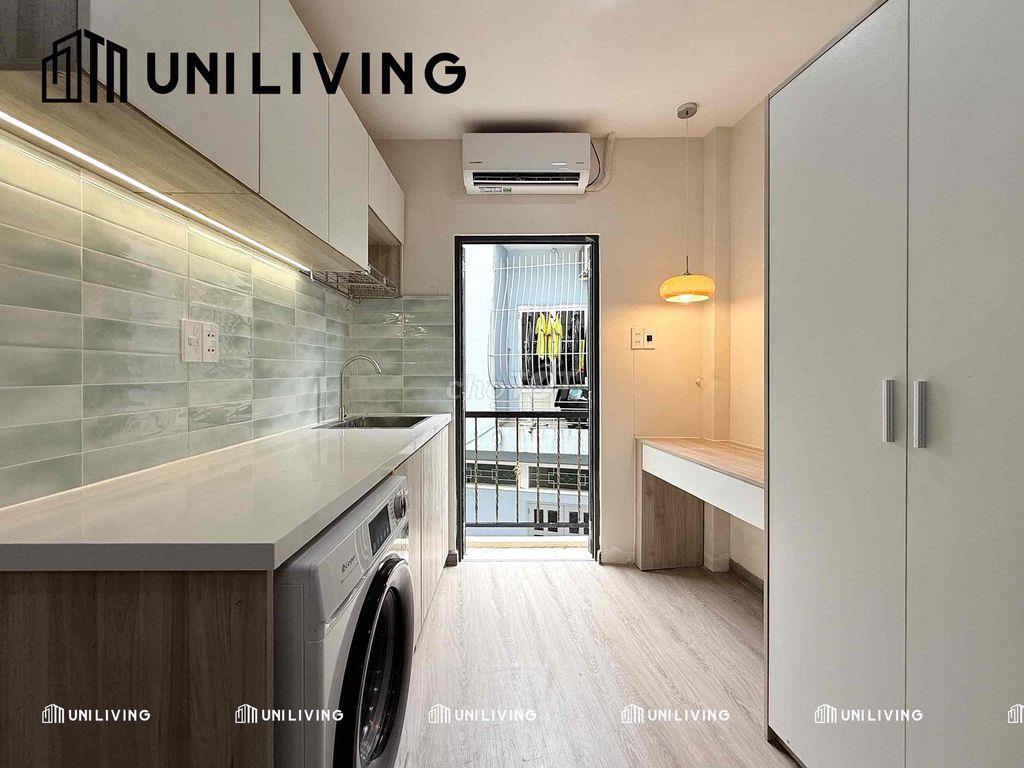 CHO THUÊ CĂN HỘ 25M² BAN CÔNG FULL NT MÁY GIẶT RIÊNG NHÀ MỚI HOÀNG SA