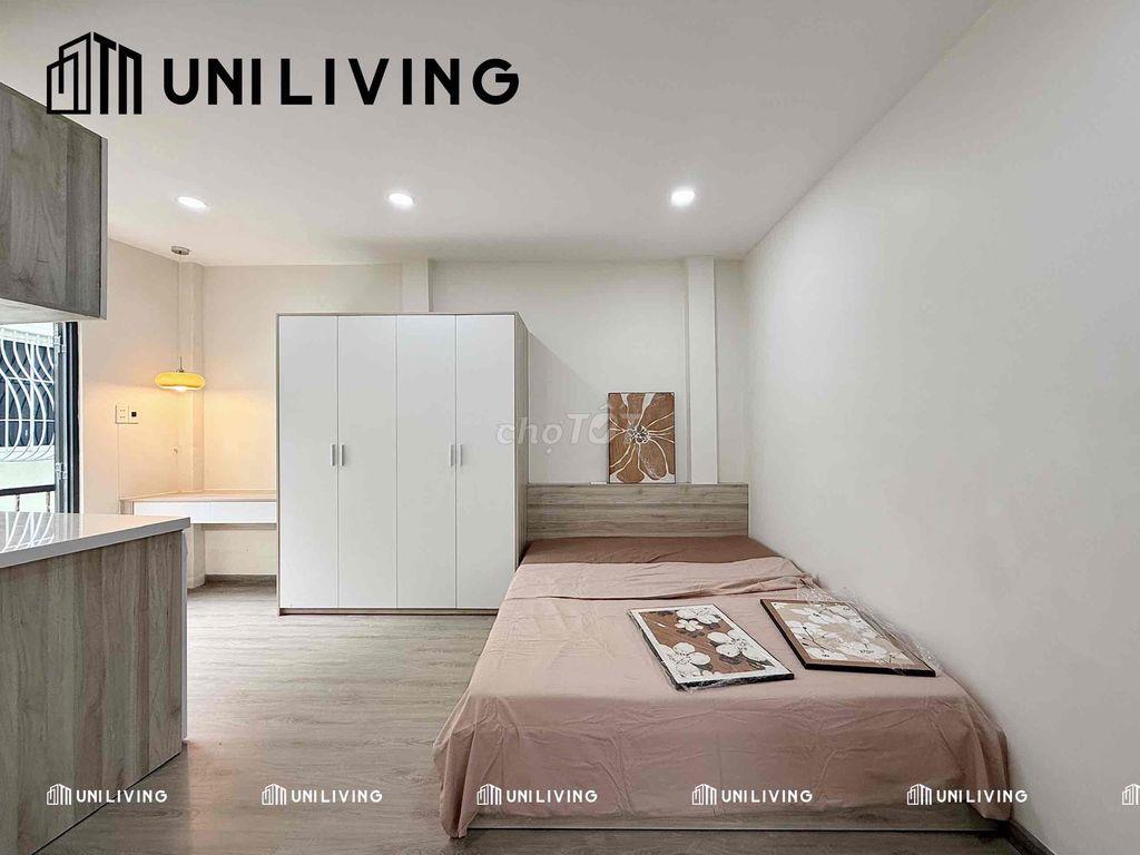 CHO THUÊ CĂN HỘ 25M² BAN CÔNG FULL NT MÁY GIẶT RIÊNG NHÀ MỚI HOÀNG SA