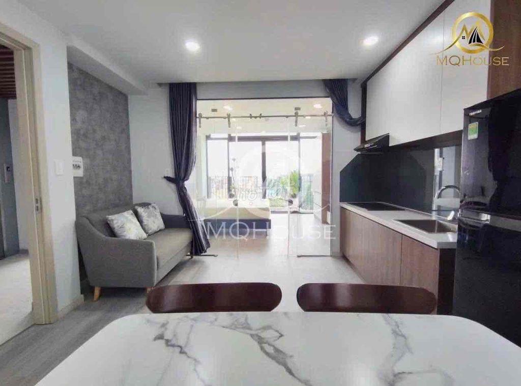CHO THUÊ CHDV 40M2 BÀNH VĂN TRÂN TÂN BÌNH 1PN BAN CÔNG FULL NỘI THẤT
