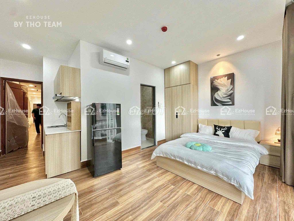 🔥CĂN HỘ STUDIO 1PN BAN CÔNG 30m2 THANG MÁY FULL NỘI THẤT TÂN BÌNH