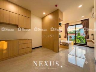 🔥CĂN HỘ 1PN 45m2 NHÀ MỚI THANG MÁY HẦM XE BAN CÔNG MÁY GIẶT RIÊNG