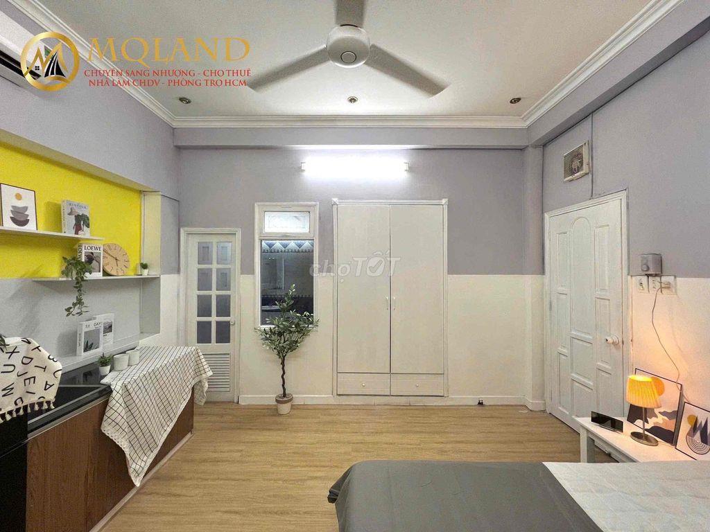 CĂN HỘ STUDIO 25m2 CỬA SỔ TRỜI FULL NỘI THẤT GẦN PHAN XÍCH LONG