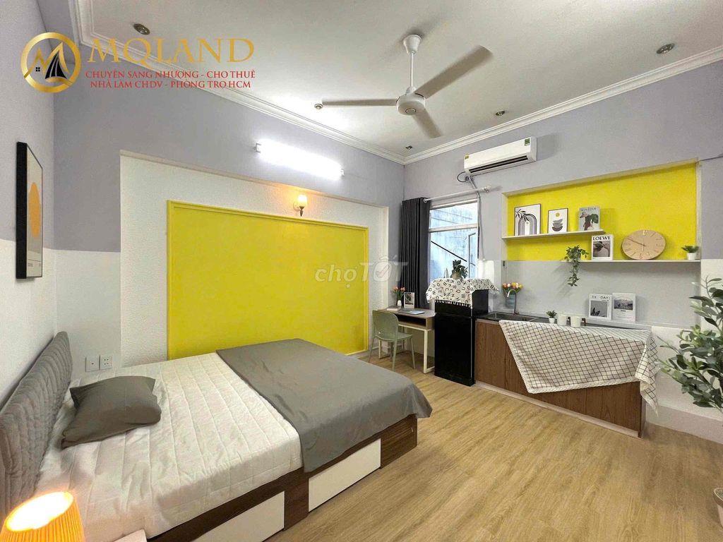CĂN HỘ STUDIO 25m2 CỬA SỔ TRỜI FULL NỘI THẤT GẦN PHAN XÍCH LONG