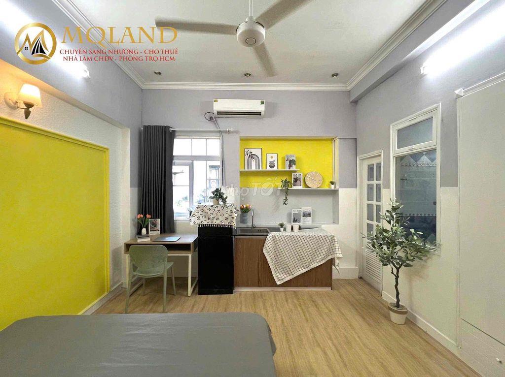 CĂN HỘ STUDIO 25m2 CỬA SỔ TRỜI FULL NỘI THẤT GẦN PHAN XÍCH LONG