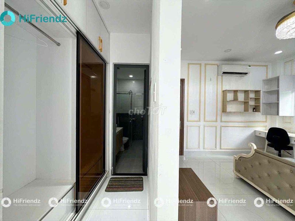 CĂN HỘ STUDIO BAN CÔNG CAO CẤP 25m2 THANG MÁY HẦM XE GẦN HVHK, SÂN BAY