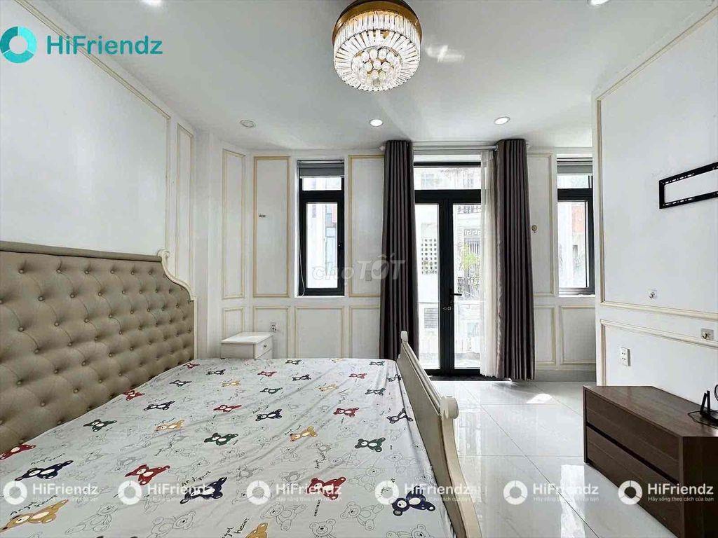 CĂN HỘ STUDIO BAN CÔNG CAO CẤP 25m2 THANG MÁY HẦM XE GẦN HVHK, SÂN BAY