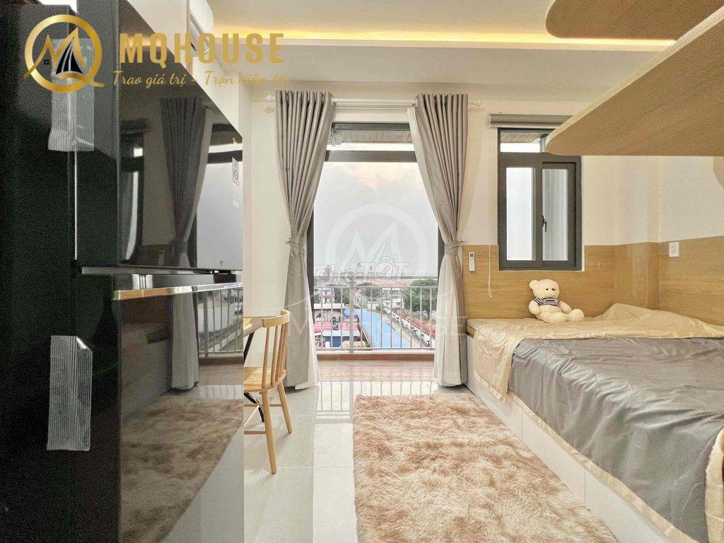 🔥CĂN HỘ 25m2 BAN CÔNG THANG MÁY F. NT MÁY GIẶT RIÊNG GẦN CÁC TRƯỜNG ĐH
