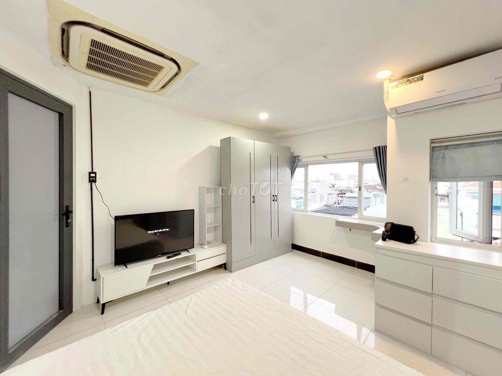 CĂN HỘ 1PN , 1PK 40m2  - FULL NT , VIEW CHILL , GẦN SÂN BAY