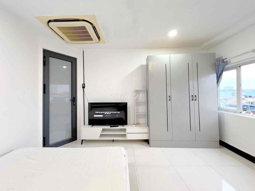 CĂN HỘ 1PN , 1PK 40m2  - FULL NT , VIEW CHILL , GẦN SÂN BAY