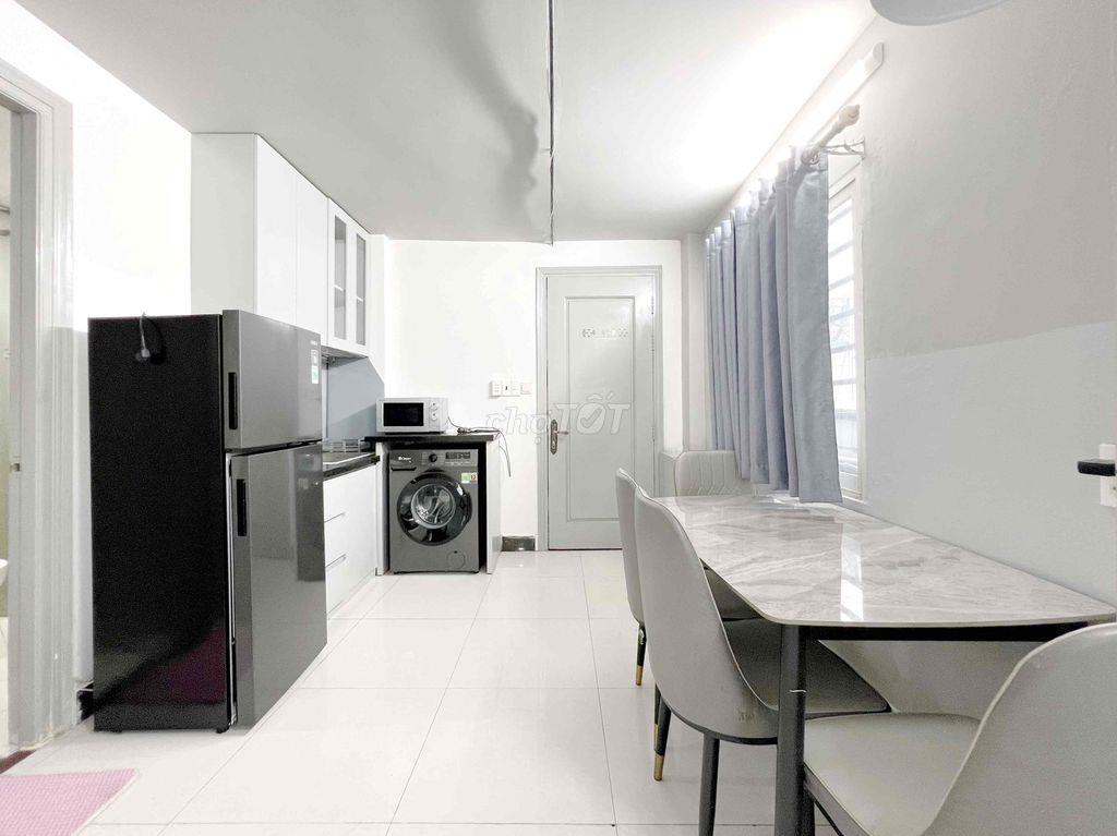 CĂN HỘ 1PN , 1PK 40m2  - FULL NT , VIEW CHILL , GẦN SÂN BAY