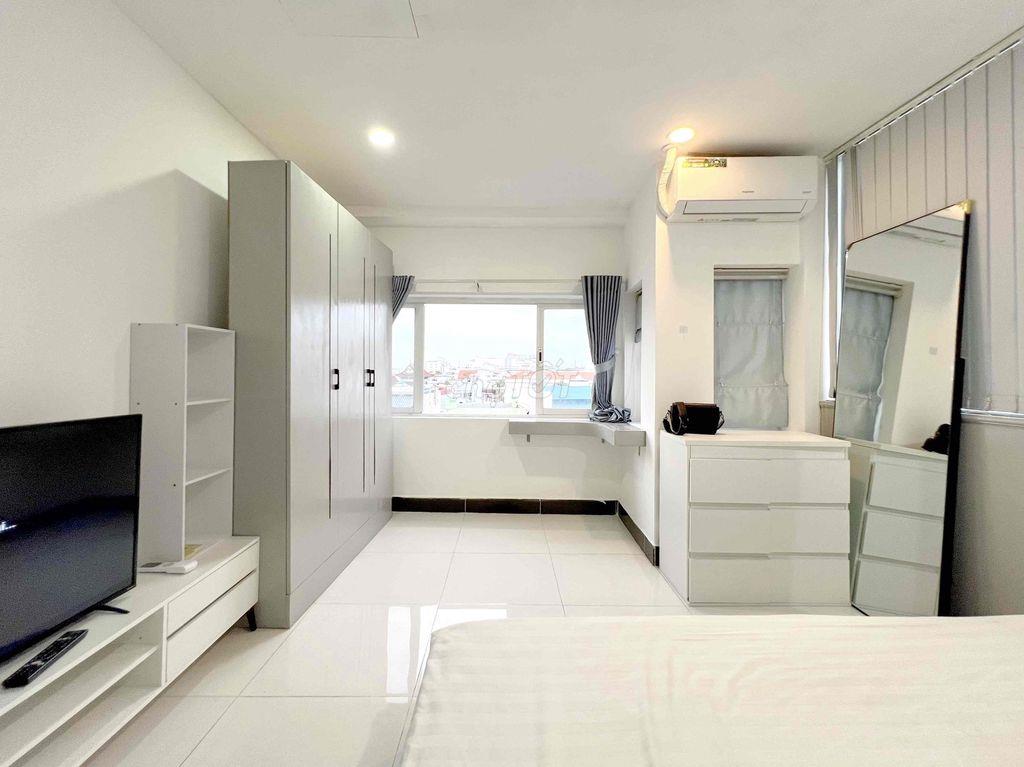 CĂN HỘ 1PN , 1PK 40m2  - FULL NT , VIEW CHILL , GẦN SÂN BAY