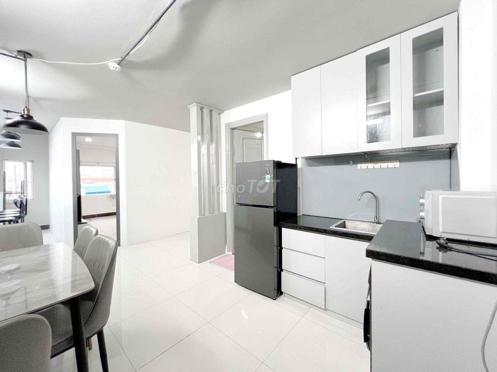 CĂN HỘ 1PN , 1PK 40m2  - FULL NT , VIEW CHILL , GẦN SÂN BAY