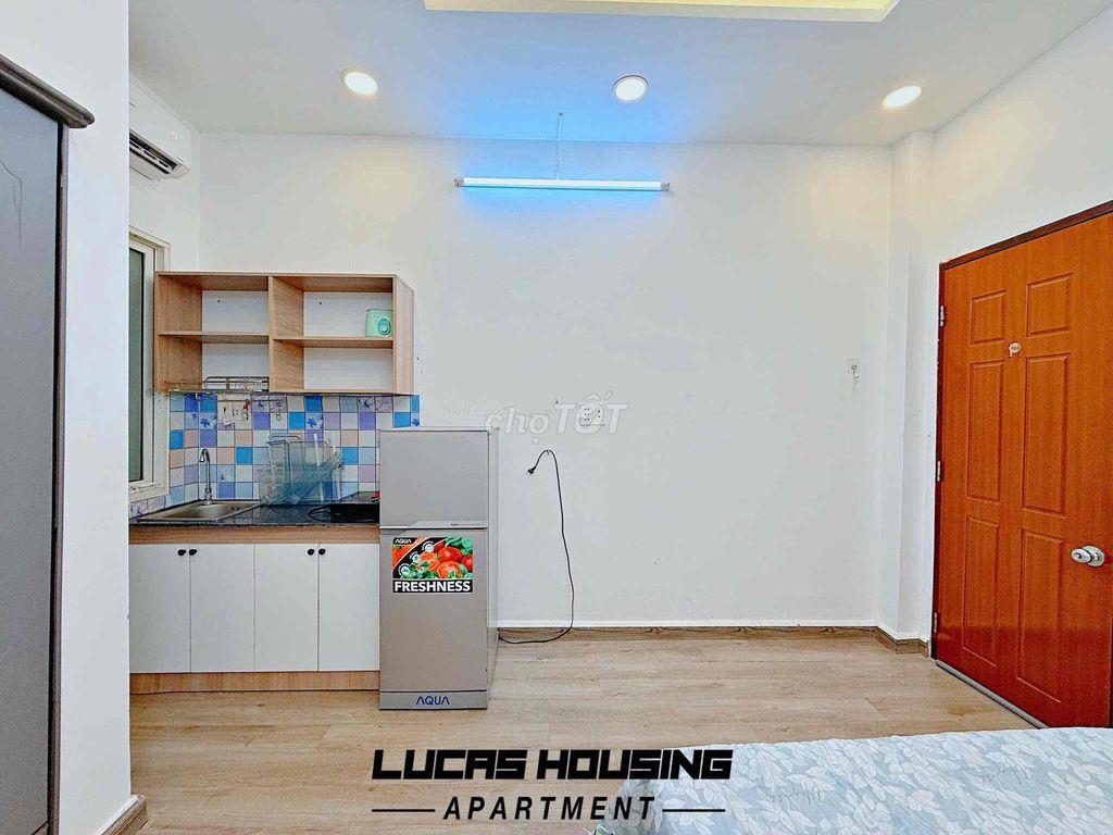 PHÒNG BAN CÔNG 35m2, FULL NT MÁY GIẶT RIÊNG , GẦN NGUYỄN VĂN TRỖI