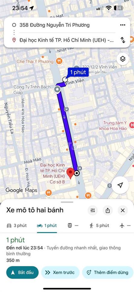 Còn 1 Phòng Mới  27m2 - Full Nội Thất , Sát Đại Học Kinh Tế , Quận 10