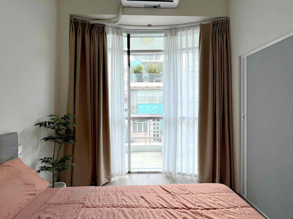 CĂN HỘ MỚI CAO CẤP - 1PN 50m2 - BAN CÔNG LỚN | VƯỜN CHUỐI Q3