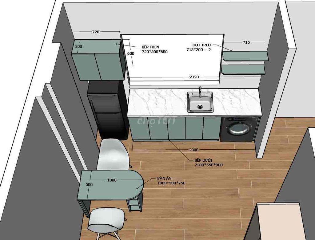 🧧DỰ ÁN MỚI PHAN XÍCH LONG 40M2 TÁCH BẾP GIẶT PHƠI RIÊNG TRONG PHÒNG