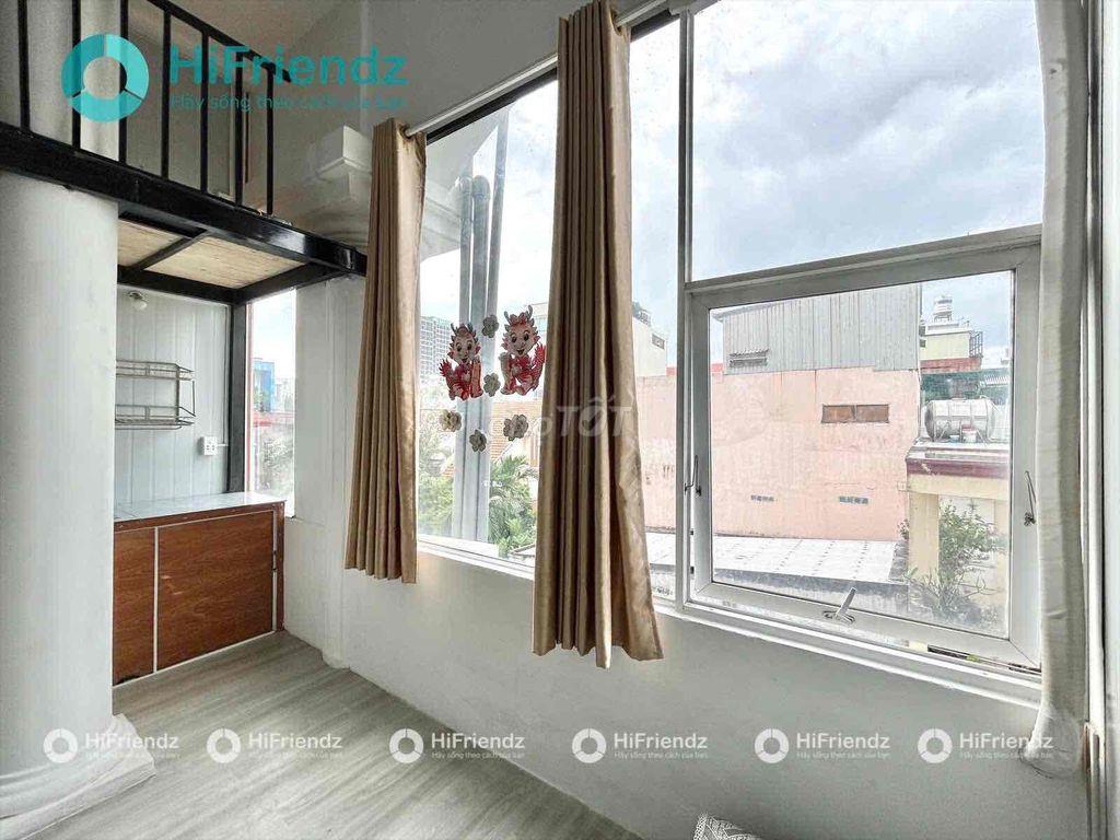🔥PHÒNG GÁC CỬA SỔ TRỜI GIÁ RẺ RỘNG RÃI CÓ NỘI THẤT NGAY TRUNG TÂM