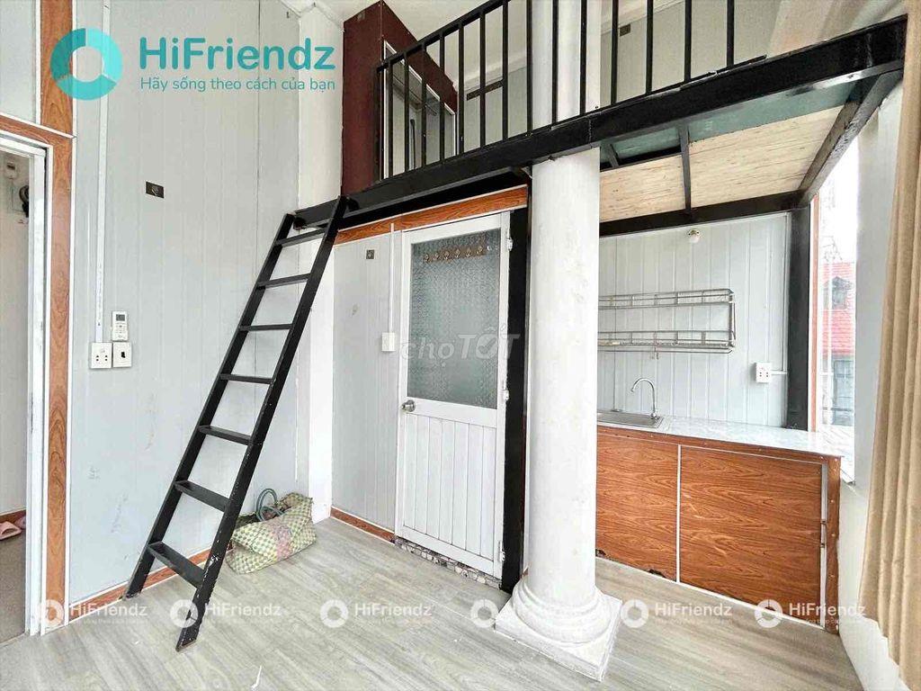 🔥PHÒNG GÁC CỬA SỔ TRỜI GIÁ RẺ RỘNG RÃI CÓ NỘI THẤT NGAY TRUNG TÂM