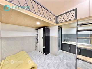 🔥PHÒNG GÁC NHÀ MỚI ĐẦY ĐỦ NỘI THẤT GIÁ RẺ NGAY HỒ VĂN HUÊ