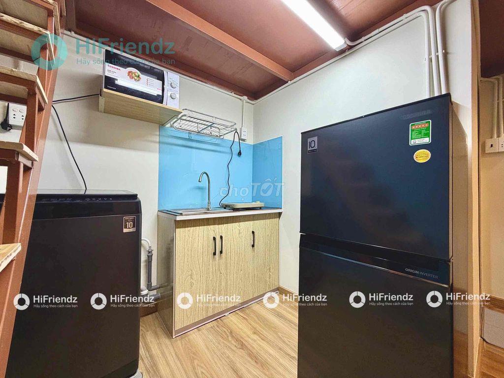 🔥KHAI TRƯƠNG PHÒNG GÁC NHÀ MỚI MÁY GIẶT RIÊNG ĐẦY ĐỦ NỘI THẤT