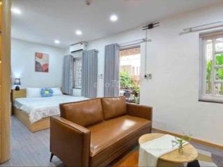 🔥1PN SÂN VƯỜN NGAY HOÀNG SA FULL NT LUXURY CỰC XINH