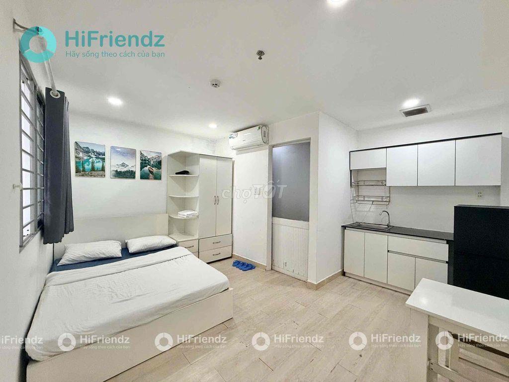 STUDIO CÓ CỬA SỔ FULL NỘI THẤT