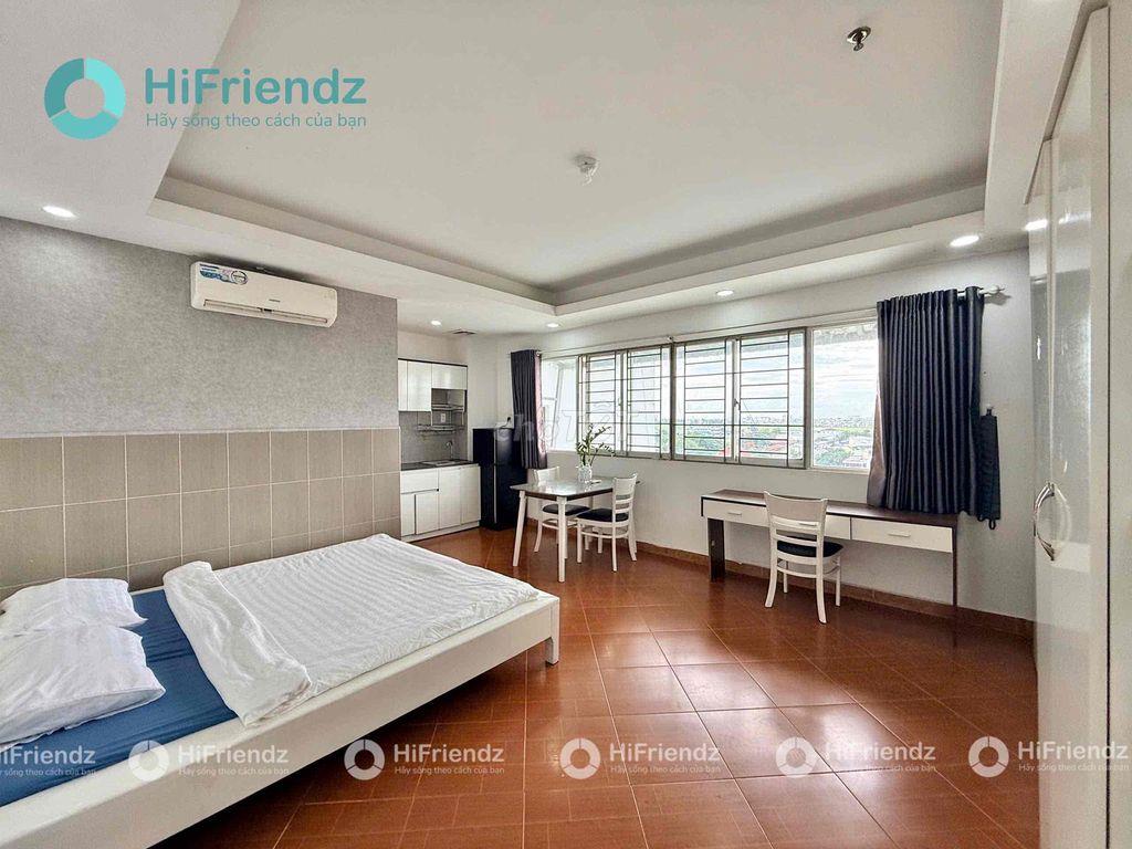 STUDIO CÓ CỬA SỔ FULL NỘI THẤT