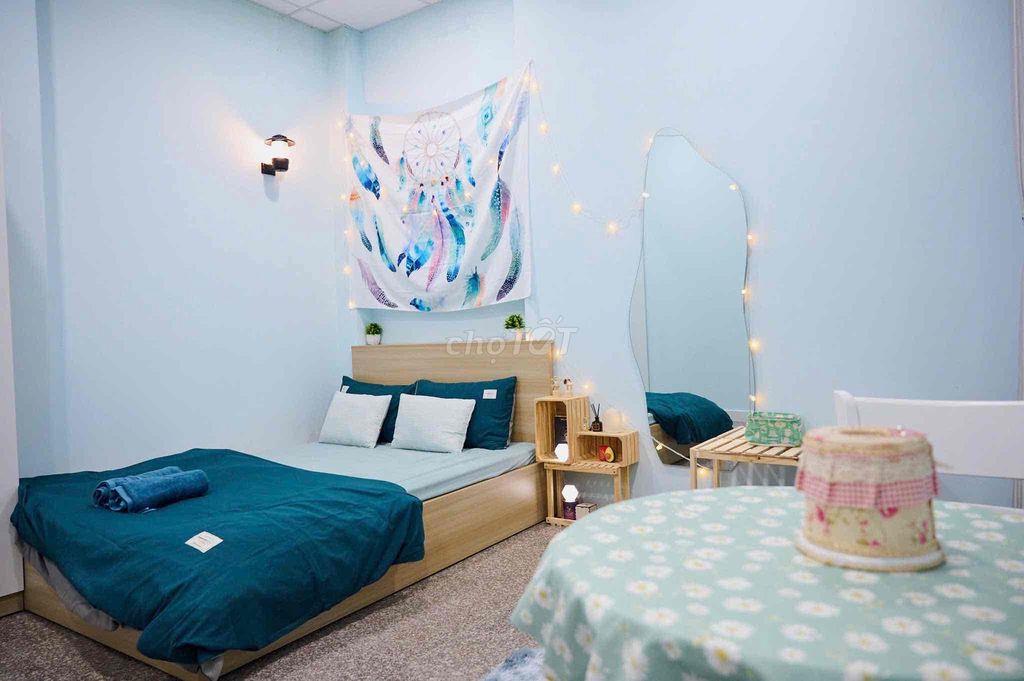 Studio Full Nội Thất Máy Giặt Riêng Ngay Khu Nguyễn Kiệm