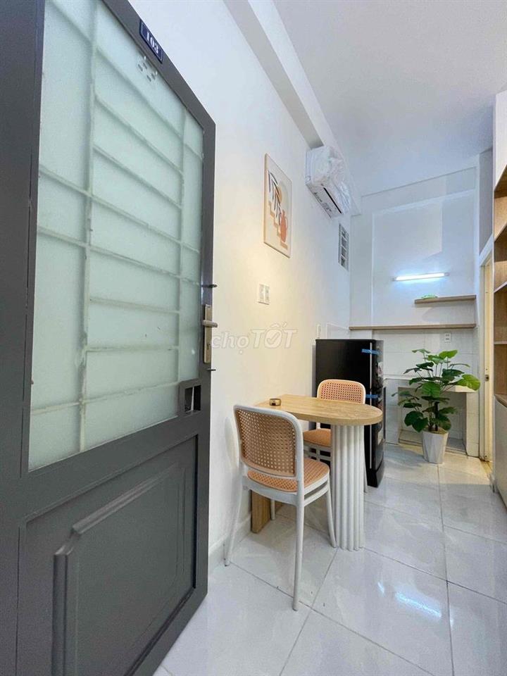 Cho thuê căn studio mới xây - full nội thất - Gần nhà ga T3/ Sân Bay