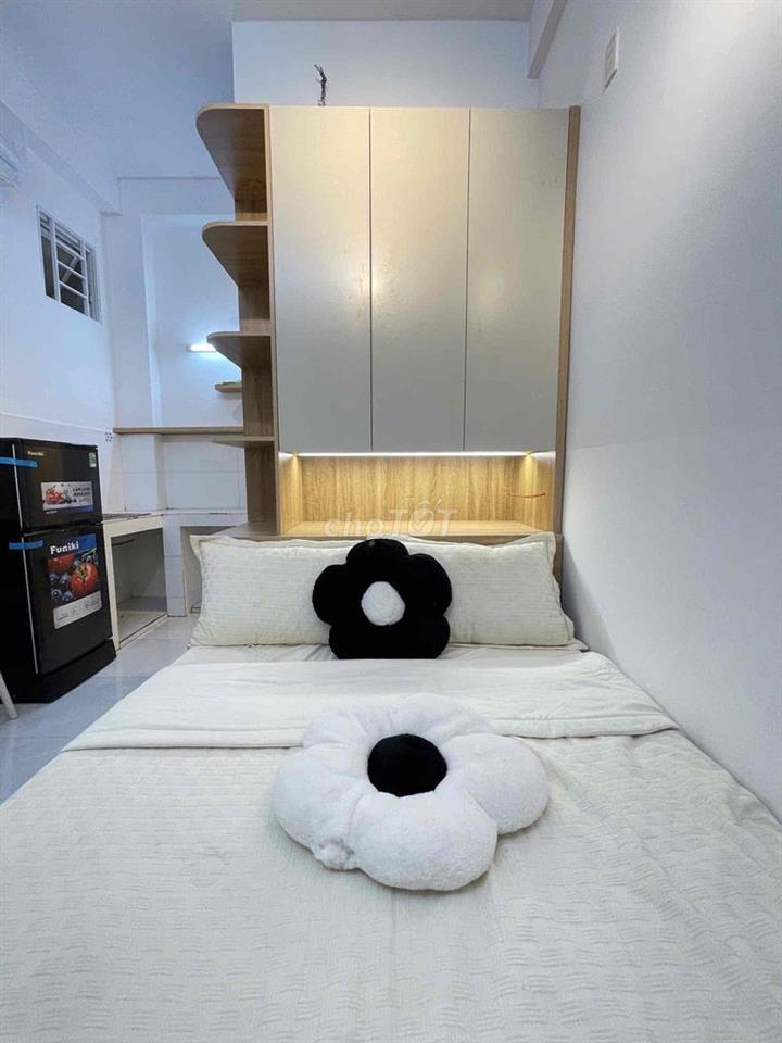 Cho thuê căn studio mới xây - full nội thất - Gần nhà ga T3/ Sân Bay