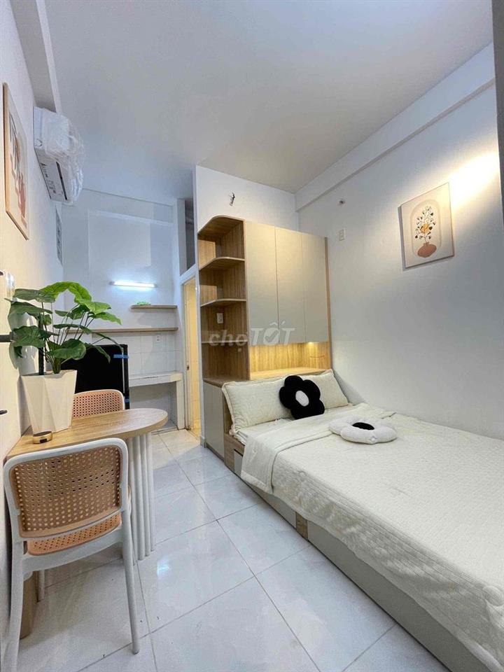 Cho thuê căn studio mới xây - full nội thất - Gần nhà ga T3/ Sân Bay