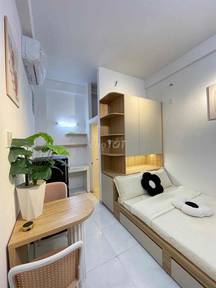 Cho thuê căn studio mới xây - full nội thất - Gần nhà ga T3/ Sân Bay