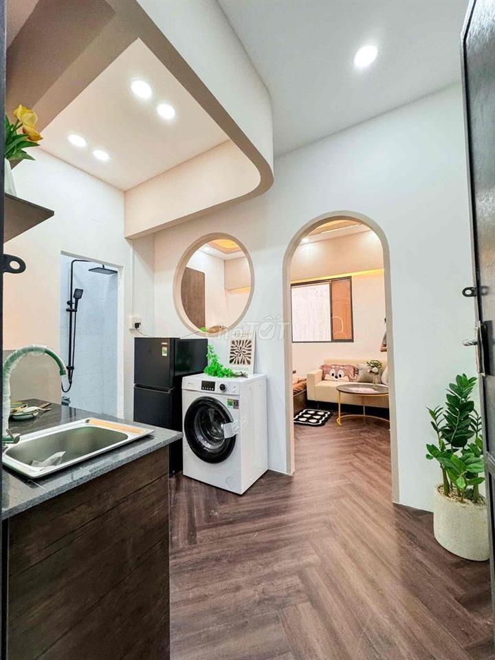 Wow 1PN Tách Bếp 32m2 Có Máy Giặt Riêng sát Công Viên Lê Thị Riêng Q10