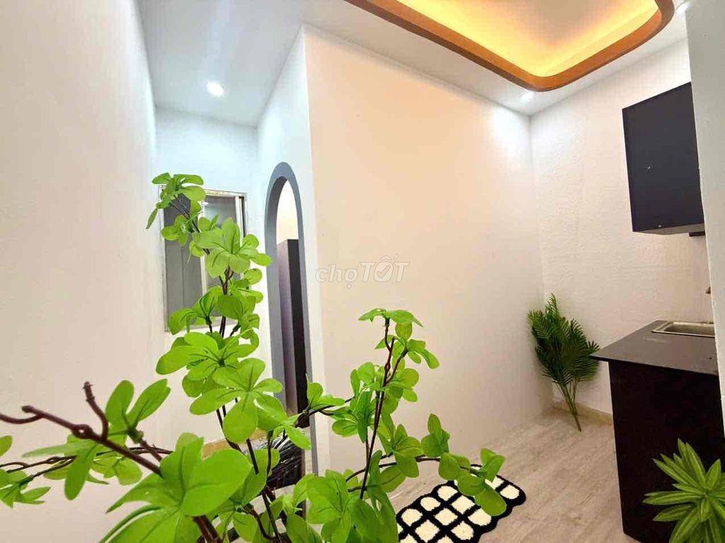 CHDV 1PN 1Phòng Bếp Full Đồ Đạc Free Xe